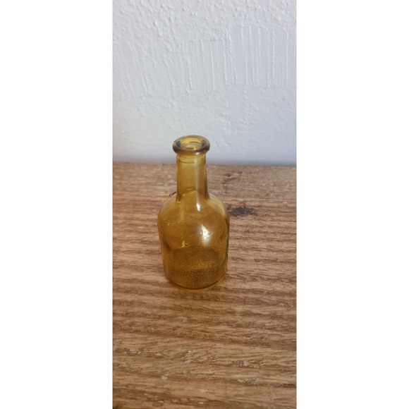 Vintage Bitters Bottle  Amber - Picture 4 of 6
